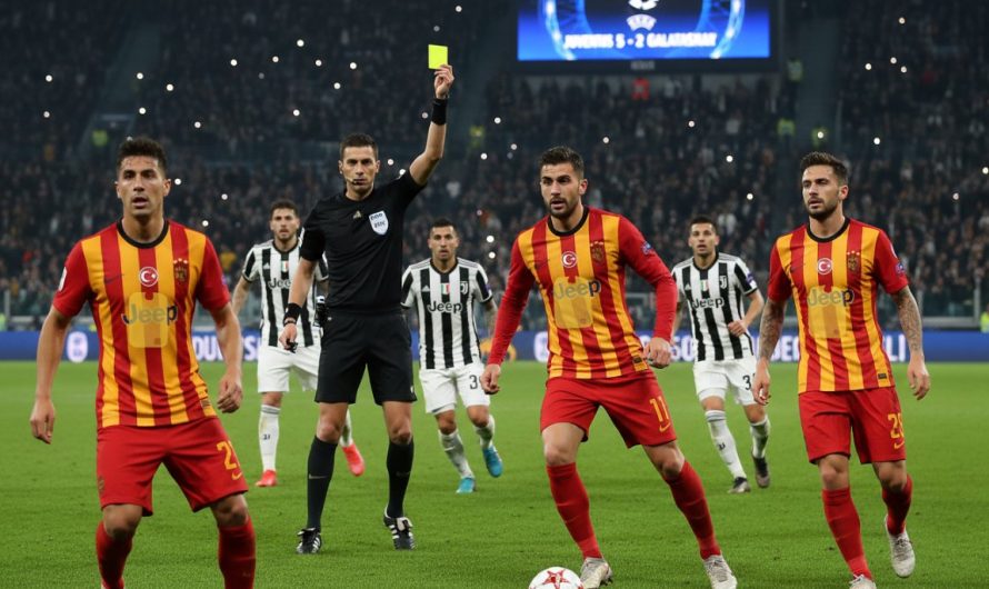 Galatasaray’ın Rövanş Maçında Kart Sınırı Tehlikesi: Juventus Karşısında Riskler