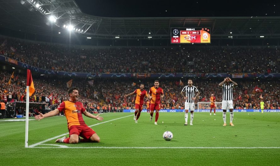 Galatasaray’ın Tarihi Zaferinde Juventus Çöküşe Uğradı