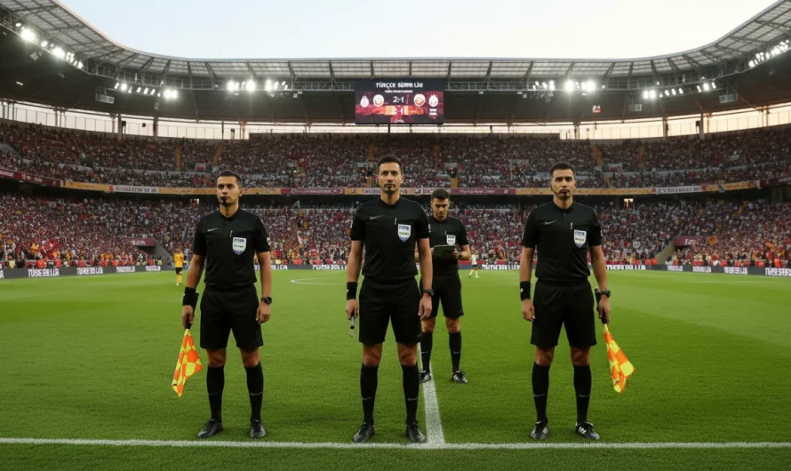 1. Lig 29. Hafta Düdük Çalacak Hakemler: TFF Listeyi Yayınladı