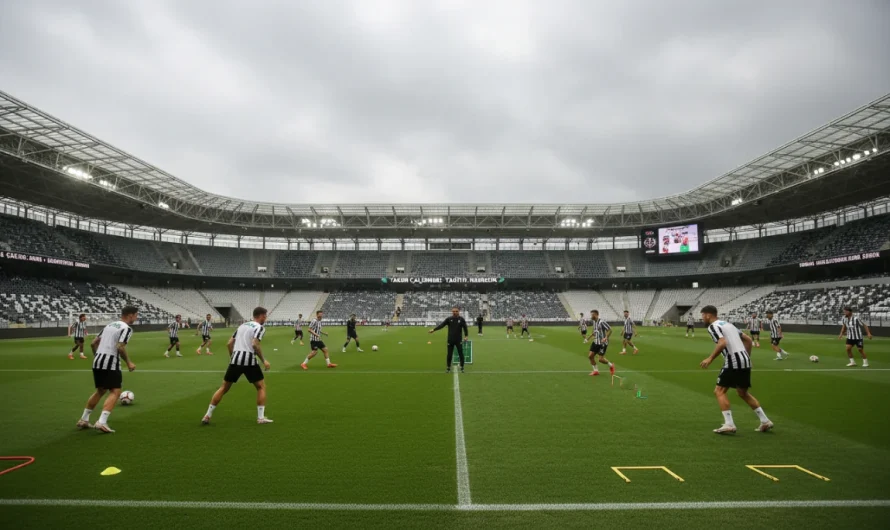 Beşiktaş’ın Kasımpaşa Maçı Öncesi Yoğun Antrenman Temposu