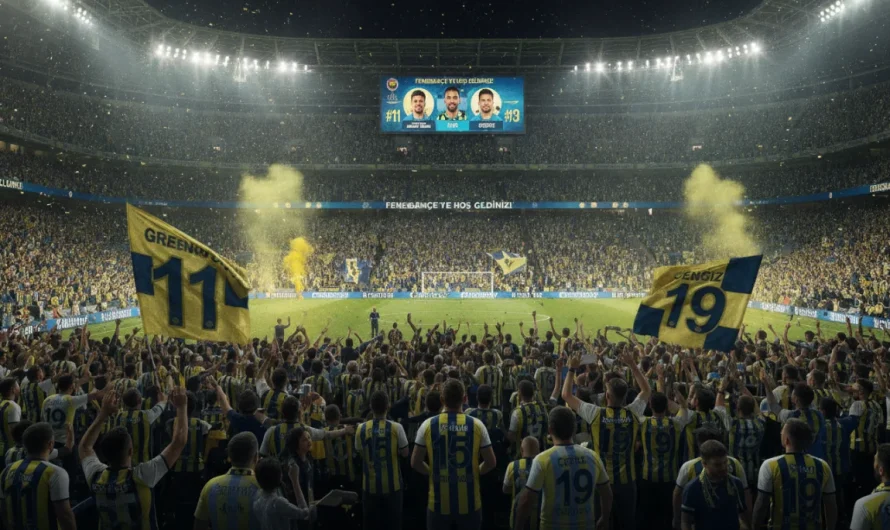 Fenerbahçe’nin Yeni Yıldızları Sahaya Hangi Numara ile Çıkacak?