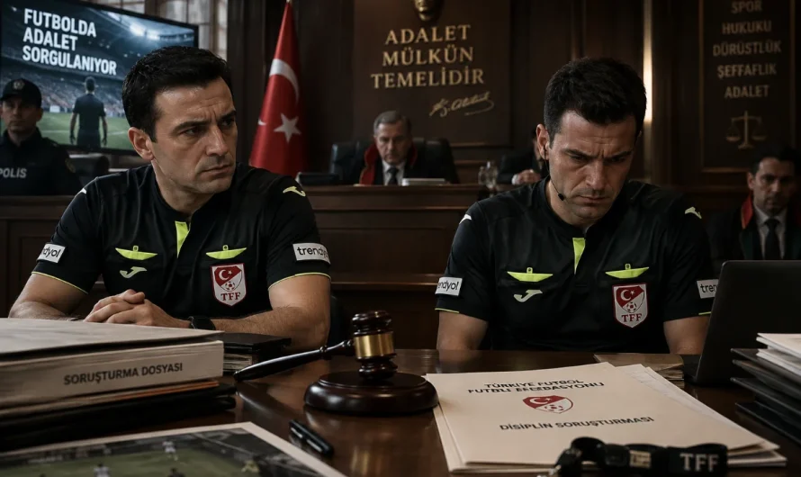 Türk Futbolunda Şok Gelişme: Hakemler Dosyasında Tutuklama Talebi